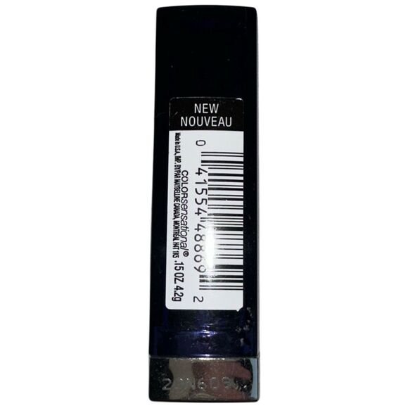 Maybelline Lipstick 840 Midnight Blue Rare Bold Shade Color Sensational - Picture 11 of 16